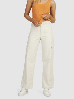 ROXY WOMEN'S LEFTY CARGO TROUSERS | NATURAL