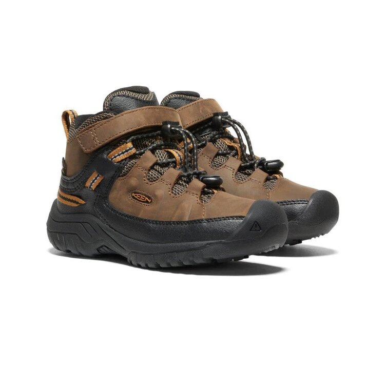 KEEN YOUTH TARGHEE MID WP | EARTH/GOLDEN