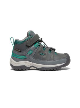 KEEN LITTLE KIDS' TARGHEE WP | STEEL GRY/PORCELAIN