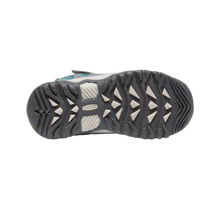 KEEN LITTLE KIDS' TARGHEE WP | STEEL GRY/PORCELAIN