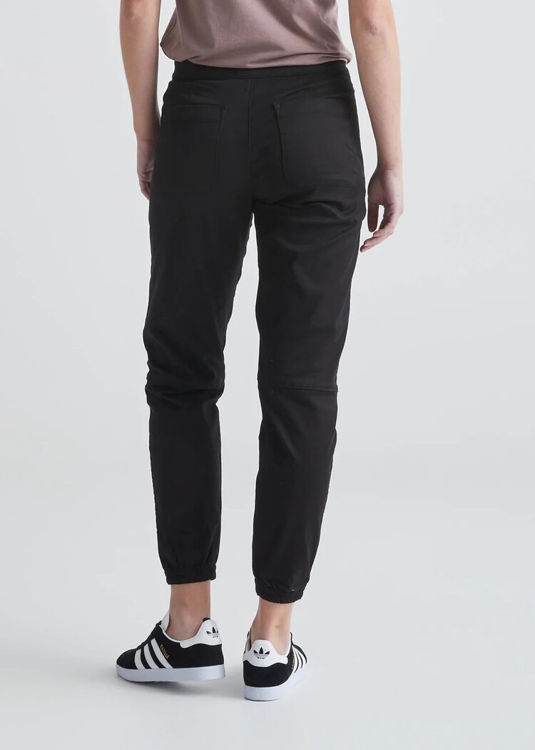 DUER WOMEN'S LIVE FREE HIGH RISE JOGGER | BLACK