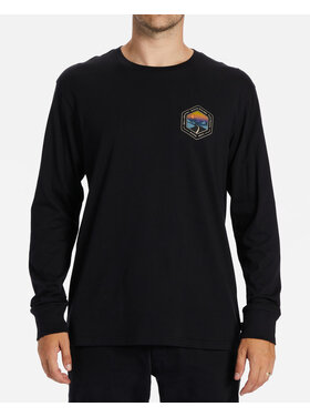 BILLABONG MEN'S ROCKIES L/S TEE | BLACK