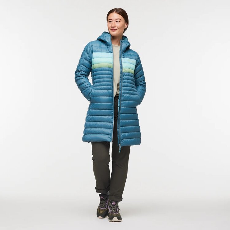 COTOPAXI WOMEN'S FUEGO DOWN PARKA | BLUE SPRUCE