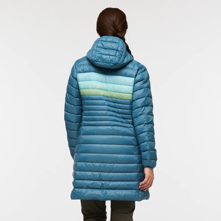 COTOPAXI WOMEN'S FUEGO DOWN PARKA | BLUE SPRUCE