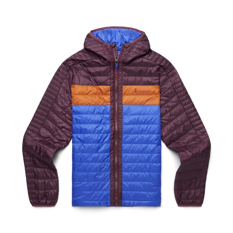 COTOPAXI MEN'S CAPA INSULATED HOODED JACKET | WINE/VIOLET