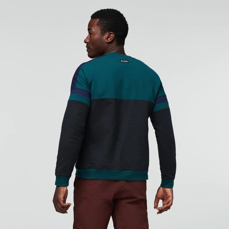 COTOPAXI MEN'S BANDERA SWEATSHIRT | DEEP OCEAN/BLACK