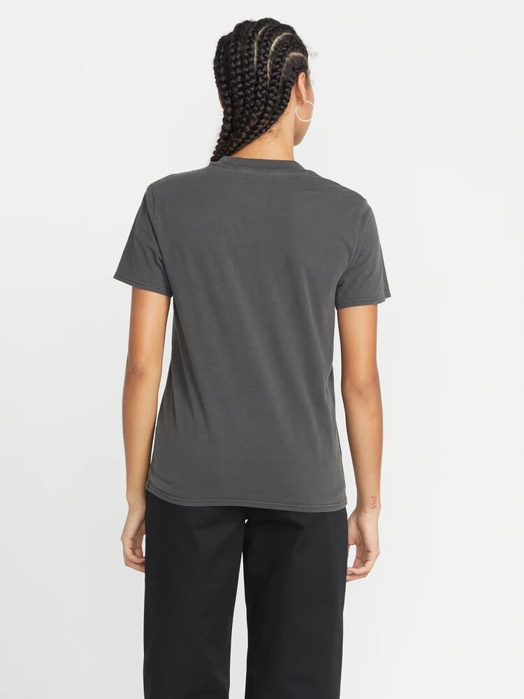 VOLCOM WOMEN'S LOCK IT UP TEE | BLACK