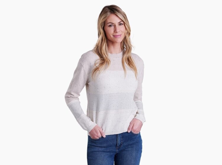 KUHL WOMEN'S VALENCIA SWEATER | STONE