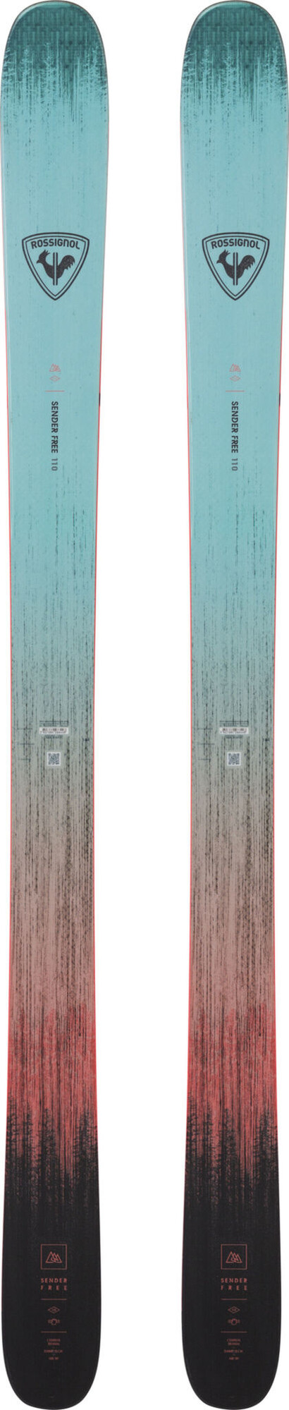 ROSSIGNOL MEN'S SENDER FREE 110 OPEN SKIS 2024