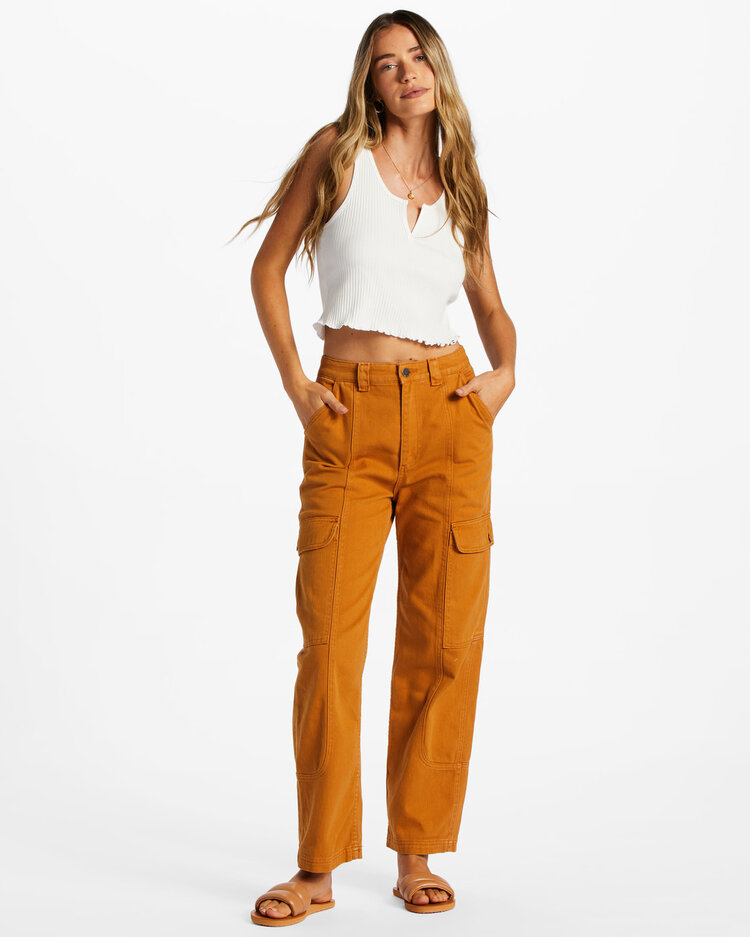 BILLABONG WOMEN'S WALL TO WALL CARGO PANTS | CIDER