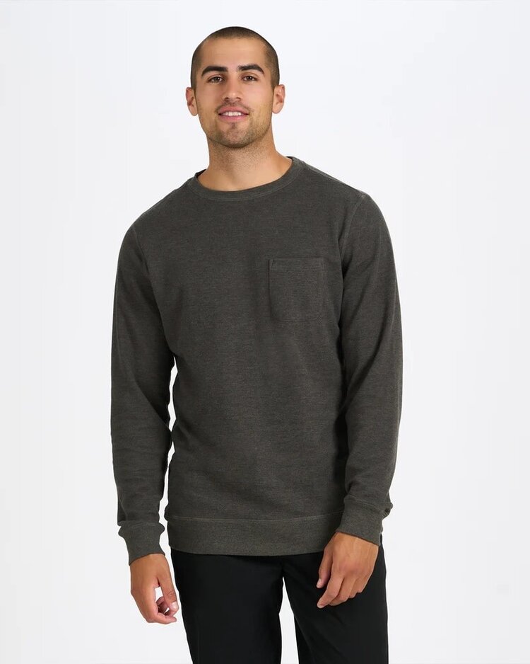 VUORI MEN'S JEFFREYS PULLOVER | OREGANO HEATHER