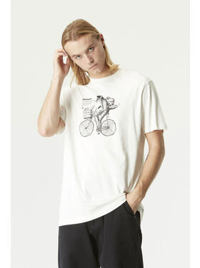 PICTURE ORGANIC MEN'S D&S BICYFOX TEE | NATURAL WHITE