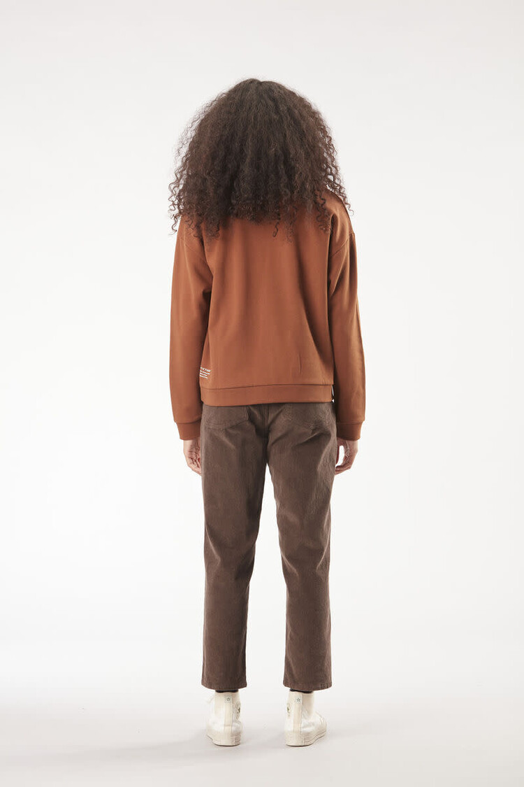 PICTURE ORGANIC WOMEN'S BASEMENT CREW | CHOCOLATE LAB