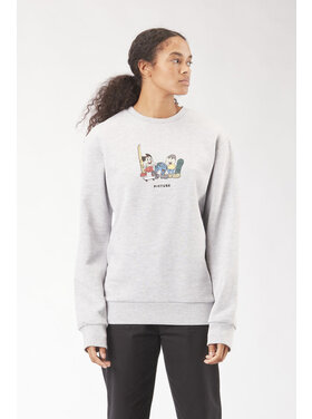 PICTURE ORGANIC WOMEN'S SUMBA CREW | GREY MELANGE