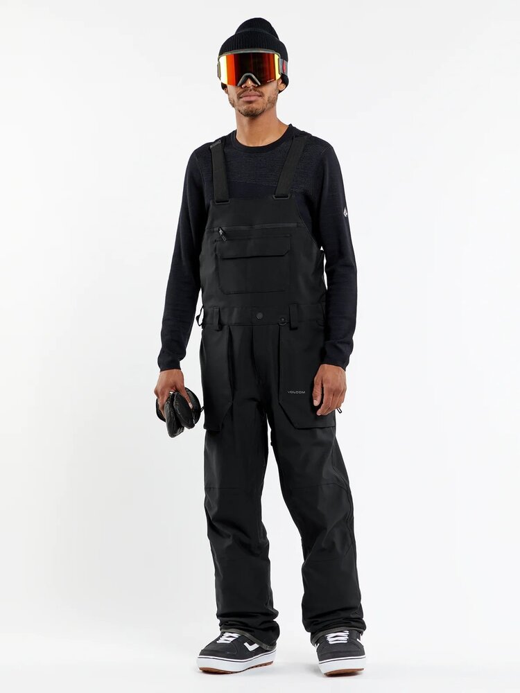 VOLCOM MEN'S ROAN BIB OVERALLS | BLACK