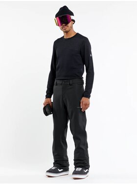 VOLCOM MEN'S FREAKIN SNOW CHINO PANTS | BLACK