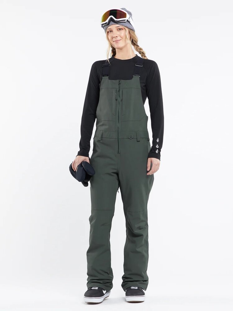 VOLCOM WOMEN'S SWIFT BIB OVERALLS | EUCALYPTUS