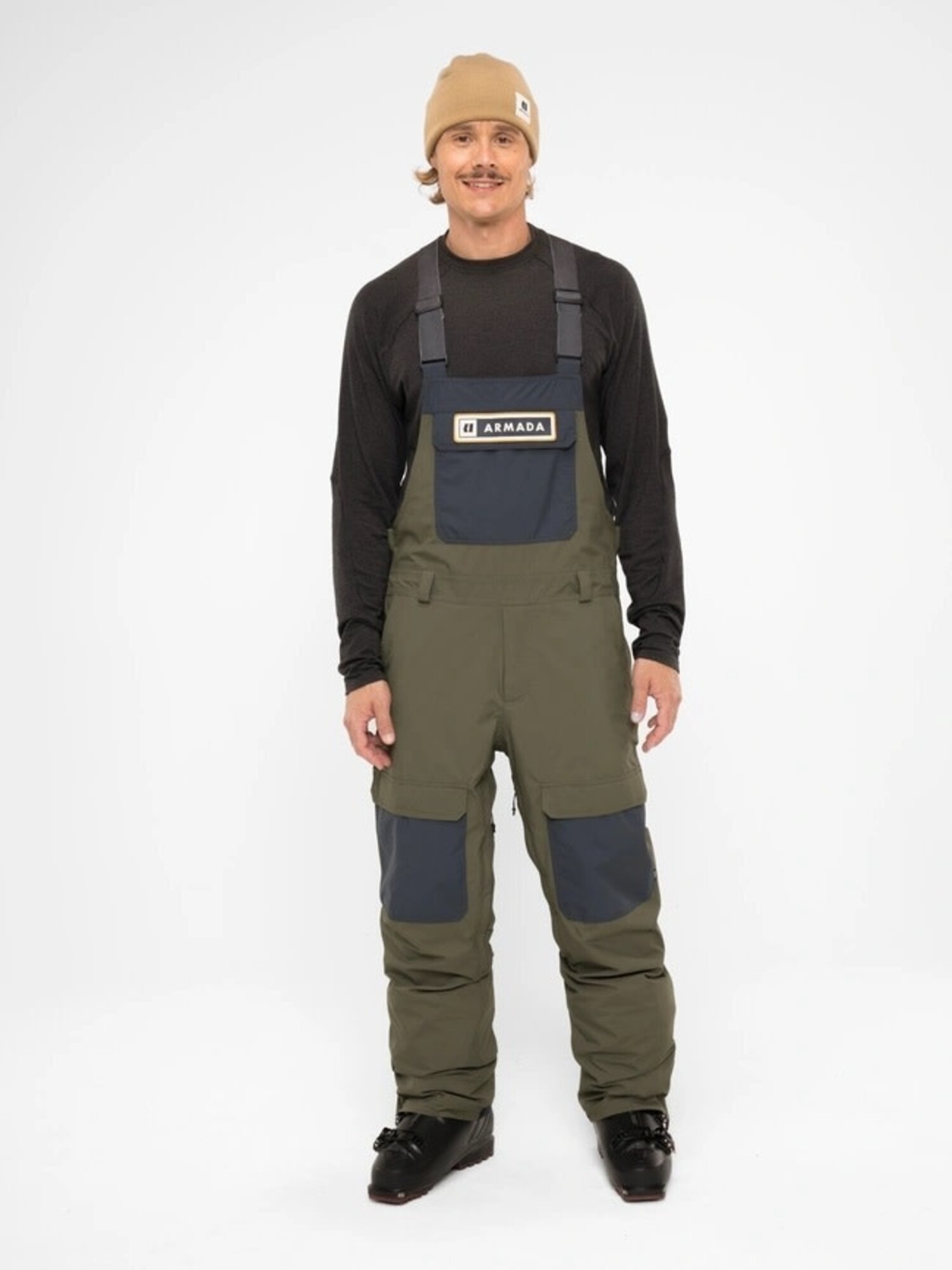 ARMADA MEN'S SUMPTER 2L BIB | OLIVE/INDIGO - Gerick Sports ARMADA MEN'S SUMPTER 2L BIB | OLIVE/INDIGO - Gerick Sports