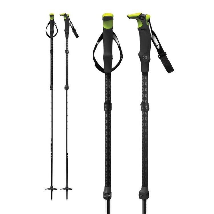 G3 VIA CARBON SKI POLES