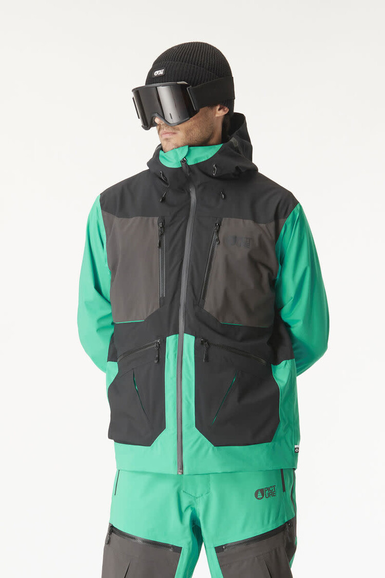 PICTURE ORGANIC MEN'S NAIKOON JKT | SPECTRA GREEN/BLACK