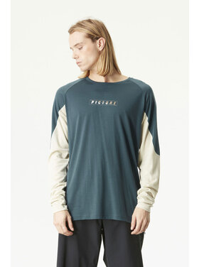 PICTURE ORGANIC MEN'S SALINAR MERINO L/S TEE | DEEP WATER