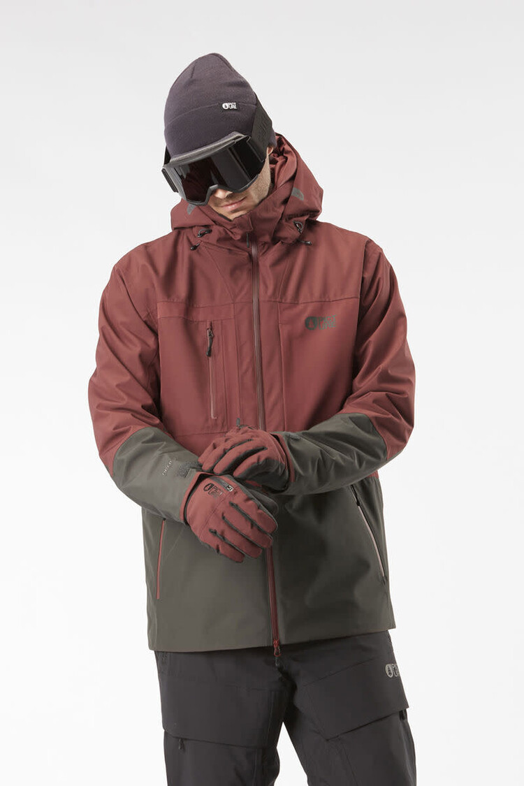 PICTURE ORGANIC MEN'S TRACK JKT | ANDORRA-RAVEN GREY
