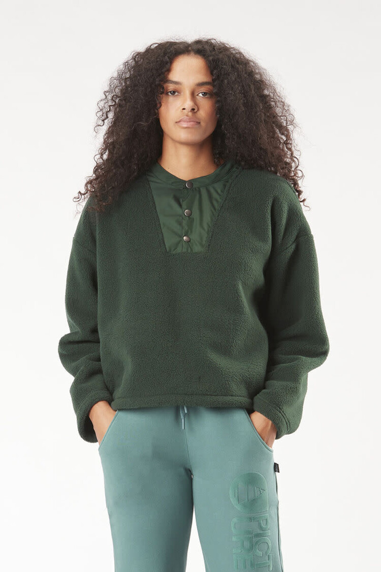 PICTURE ORGANIC WOMEN'S VOLDA FLEECE CREW | SCARAB