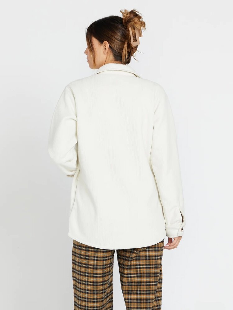 VOLCOM WOMEN'S DEDE SHACKET | CLOUD