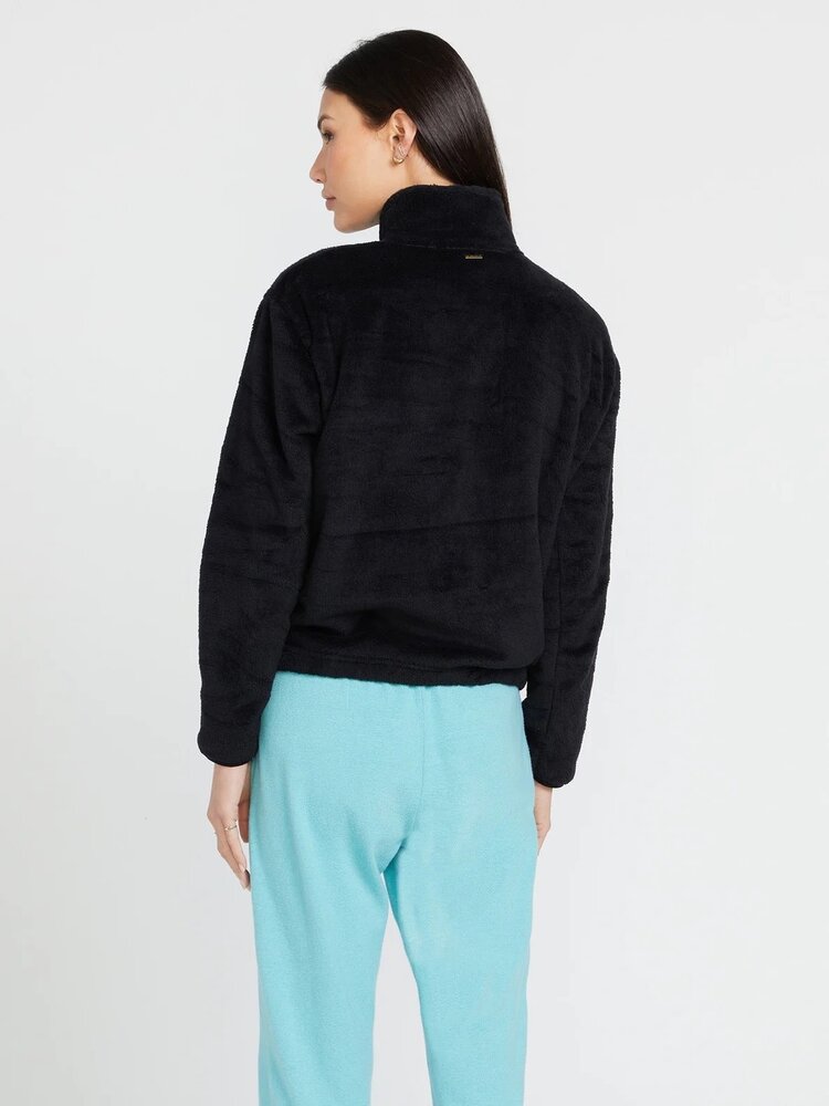 VOLCOM WOMEN'S PHEELIN PHURRY ZIP JACKET | BLACK