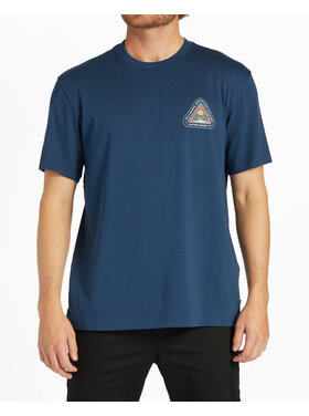 BILLABONG MEN'S ROCKIES S/S TEE | DARK BLUE