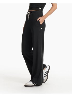 VUORI WOMEN'S HALO ESSENTIAL WIDELEG | BLACK