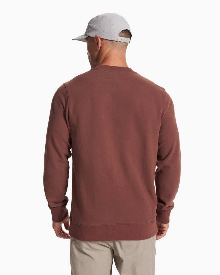 VUORI MEN'S CYPRESS CREW | HAZELNUT