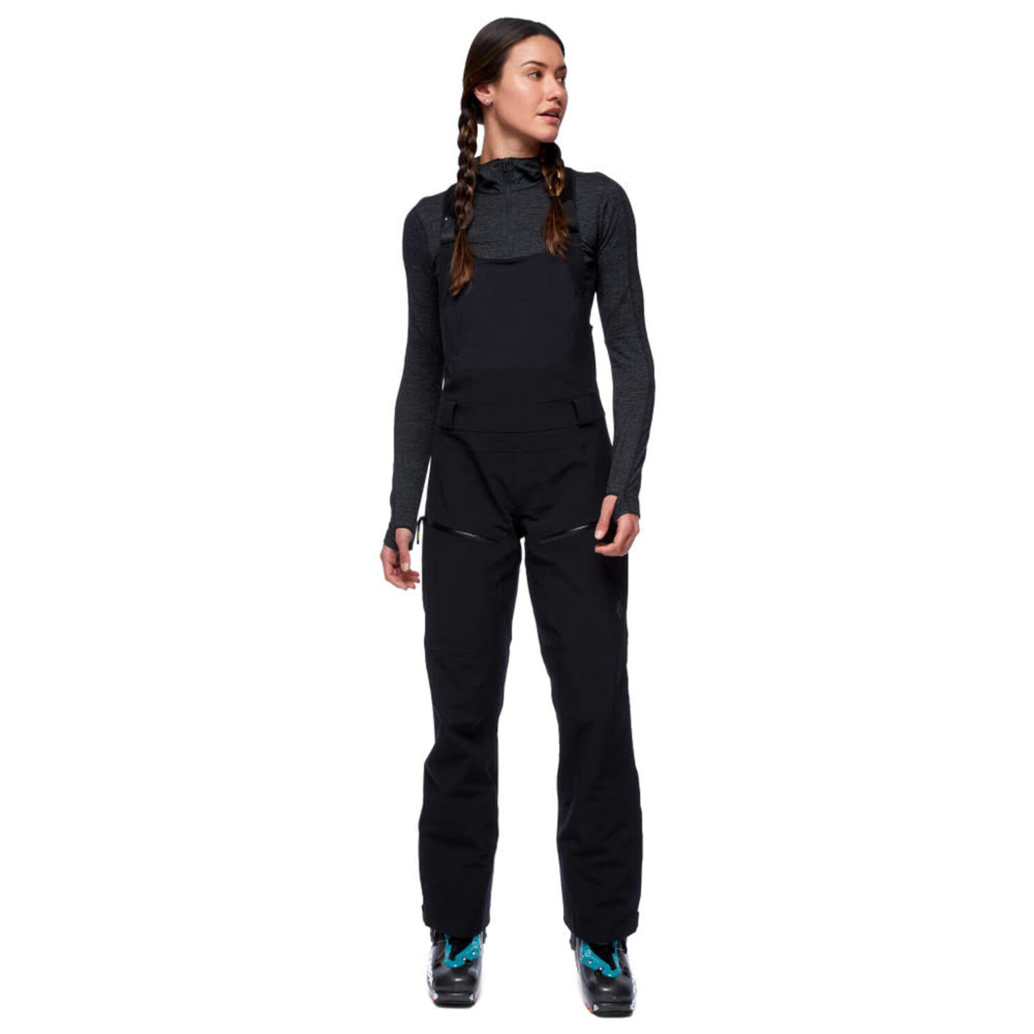 BLACK DIAMOND W RECON STRETCH BIBS | BLACK - Gerick Sports