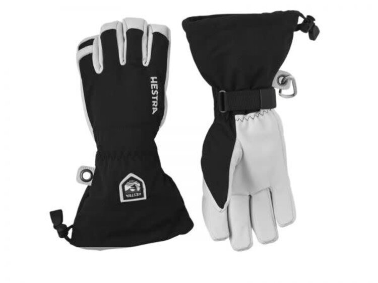 HESTRA ARMY LEATHER HELI GLOVE | BLACK