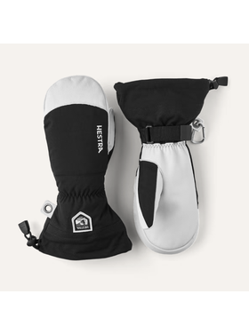 HESTRA ARMY LEATHER HELI MITT | BLACK