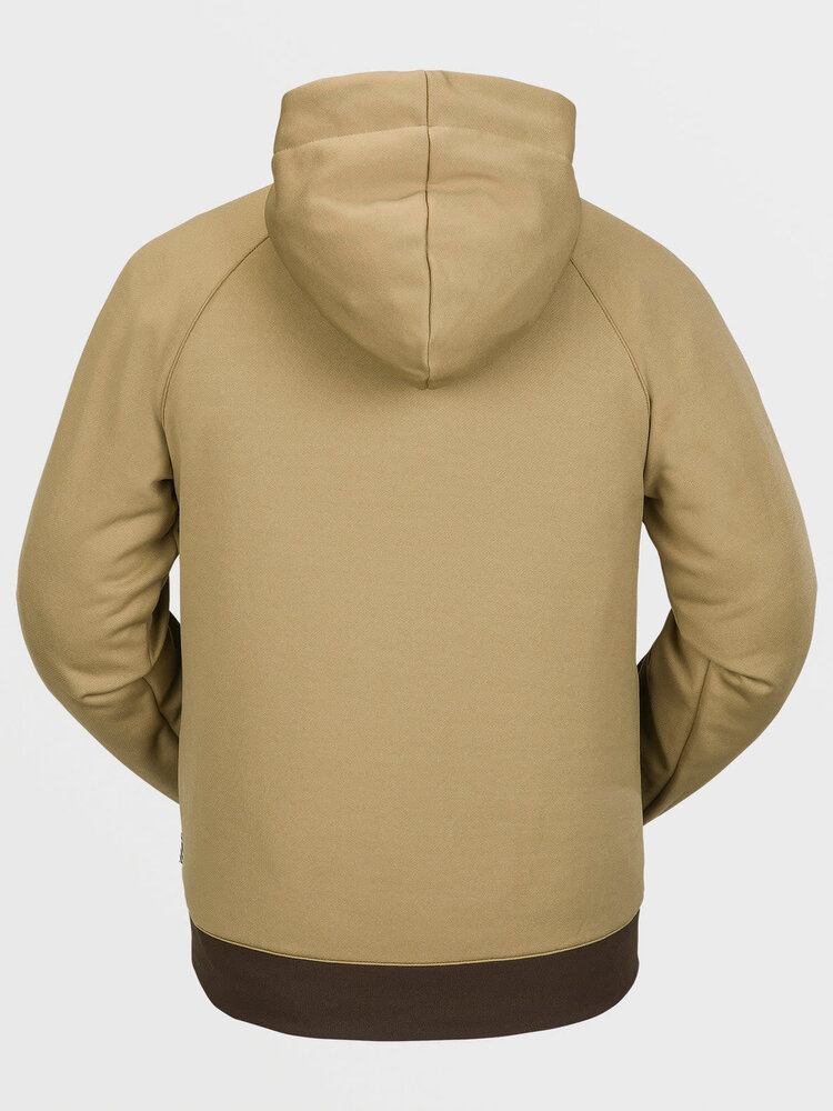 VOLCOM MEN'S HYDRO RIDING HOODIE | DARK KHAKI