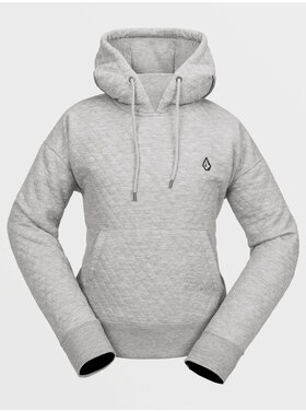 VOLCOM WOMEN'S V.CO AIR LAYER THERMAL HOODIE | HTHR GREY