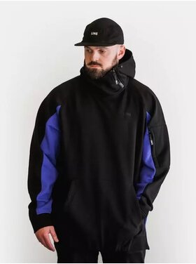 LINE SOFT TECH HOODIE | BLACK