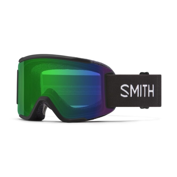 SMITH SQUAD S | BLACK CPE GREEN MIRROR
