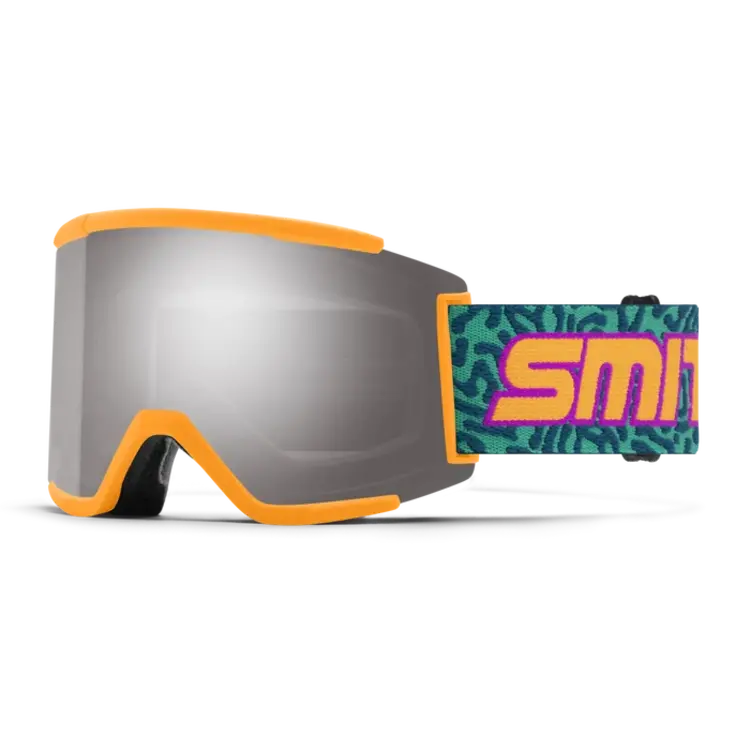 SMITH SQUAD XL GOGGLES | NEON WIGGLES CPS PLATINUM MIRROR