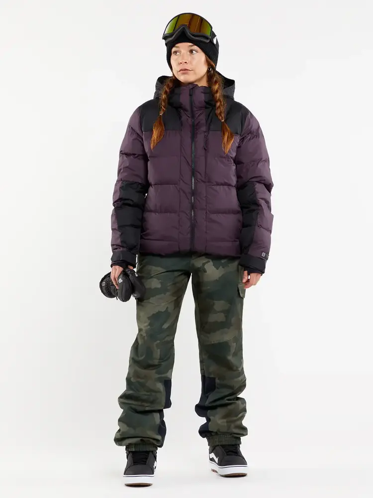 VOLCOM WOMEN'S PUFFLEUP JACKET | BLACKBERRY