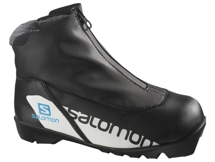 SALOMON XC SHOES RC JR PROLINK | BLACK/BLUE