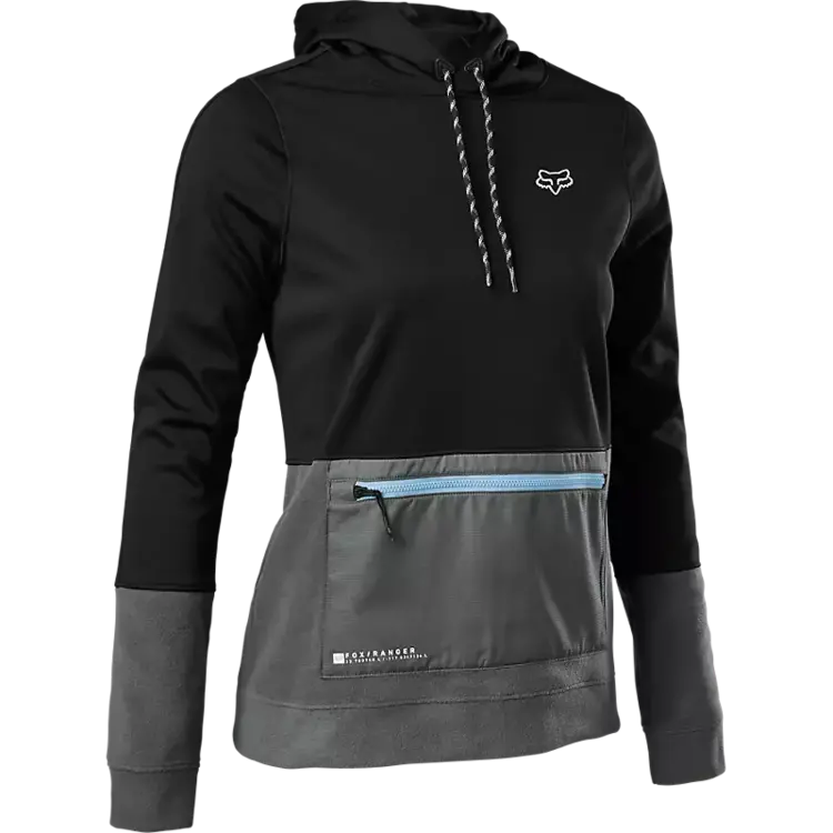 FOX WOMEN'S RANGER WINDBLOCK HOODIE | BLACK