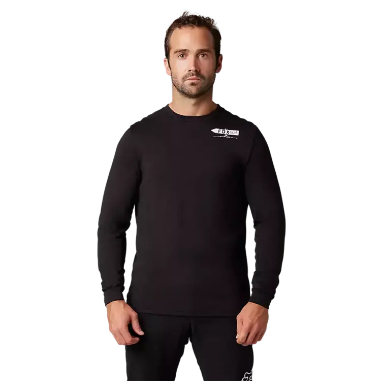 FOX RANGER DRIRELEASE L/S JERSEY | BLACK