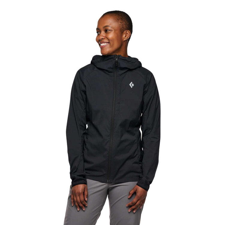 BLACK DIAMOND WOMEN'S ALPINE START HOODY | BLACK