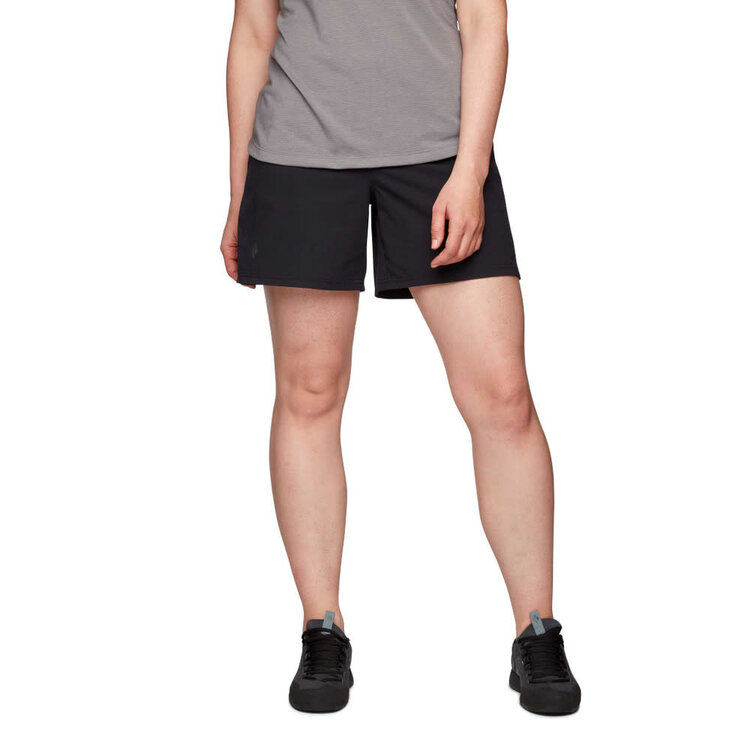 BLACK DIAMOND WOMEN'S SIERRA SHORTS | BLACK