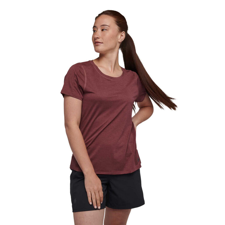BLACK DIAMOND WOMEN'S LIGHTWIRE S/S TECH TEE | CHERRYWOOD