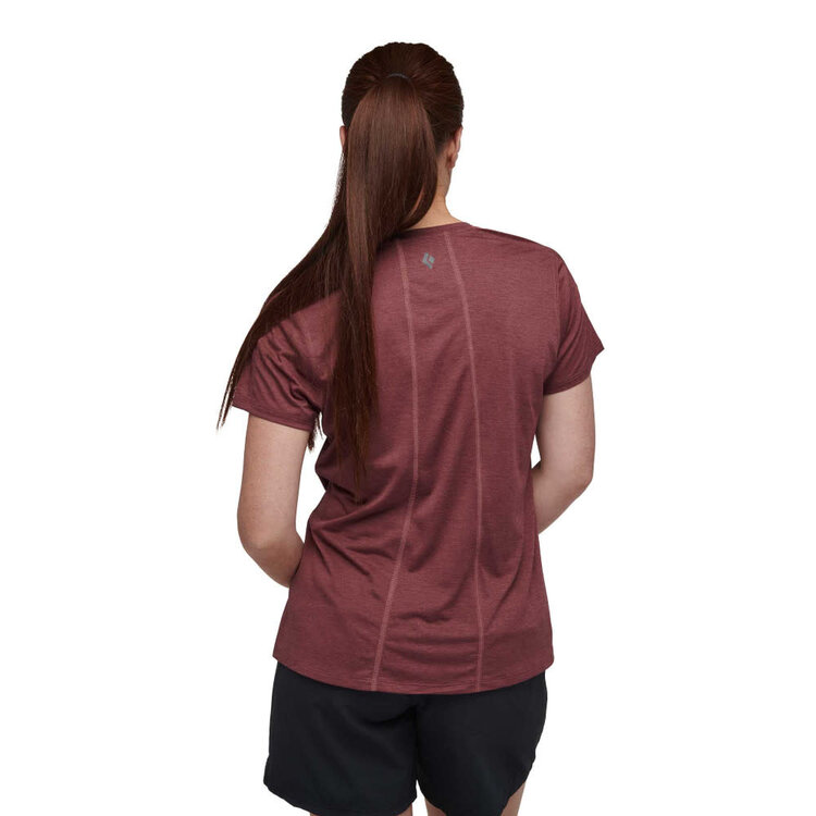 BLACK DIAMOND WOMEN'S LIGHTWIRE S/S TECH TEE | CHERRYWOOD