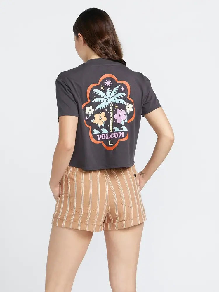 VOLCOM WOMEN'S SUNDAY STRUT SHORTS | MOCHA