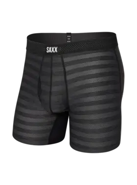 SAXX DROPTEMP COOL MESH BB FLY | BLACK HEATHER